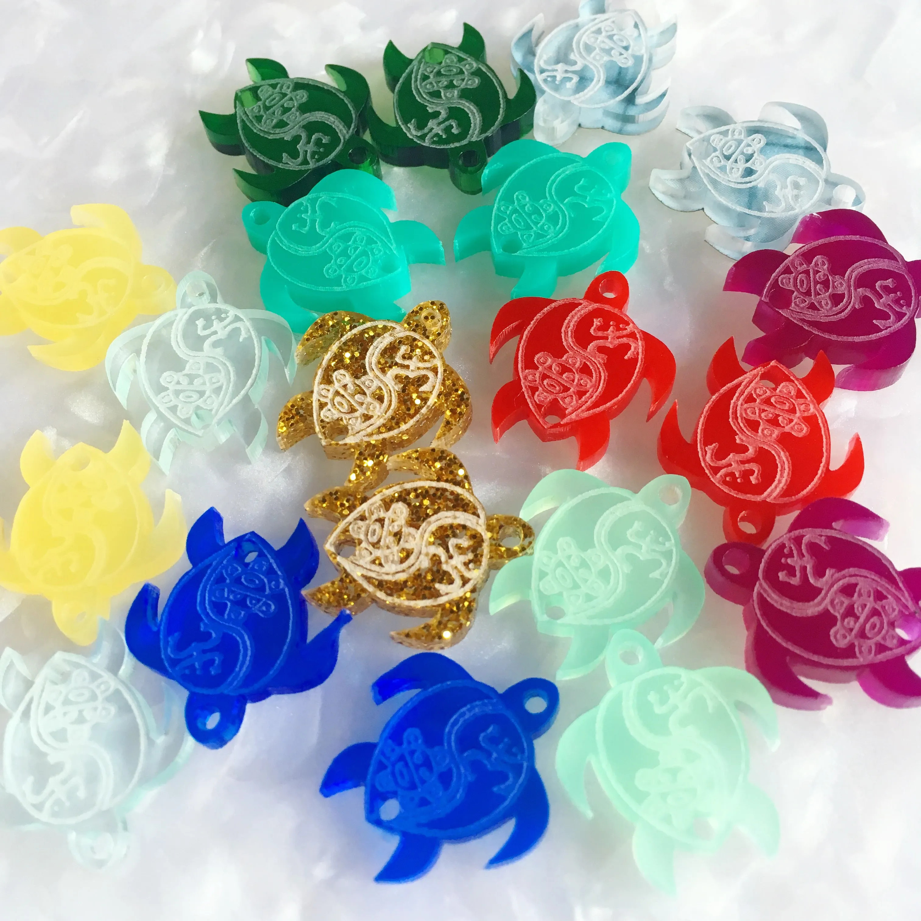 Tortugas Tainas / 10 Connectors, 20mm