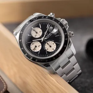 Tudor Prince Date Chronograph Black Dial 79260
