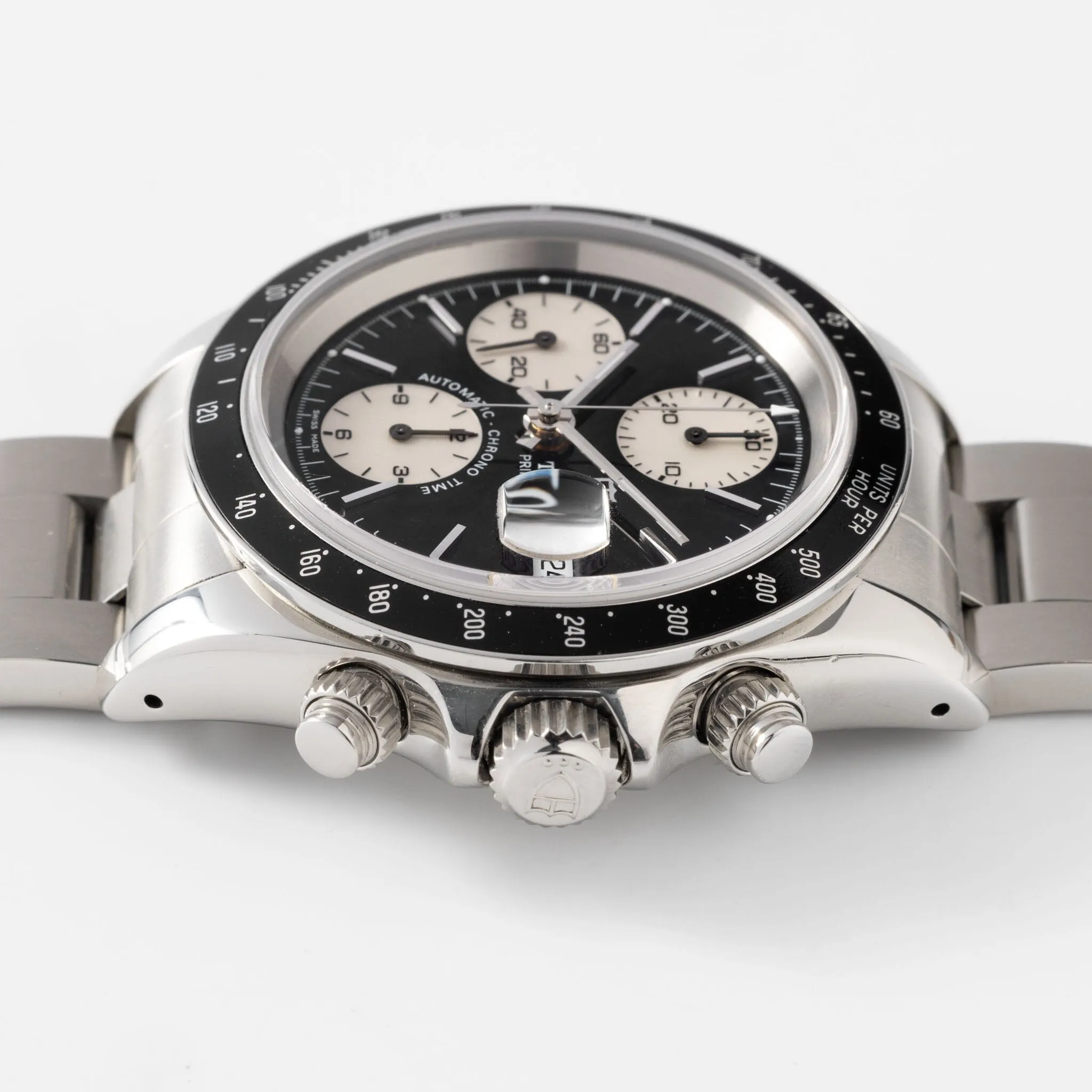 Tudor Prince Date Chronograph Black Dial 79260