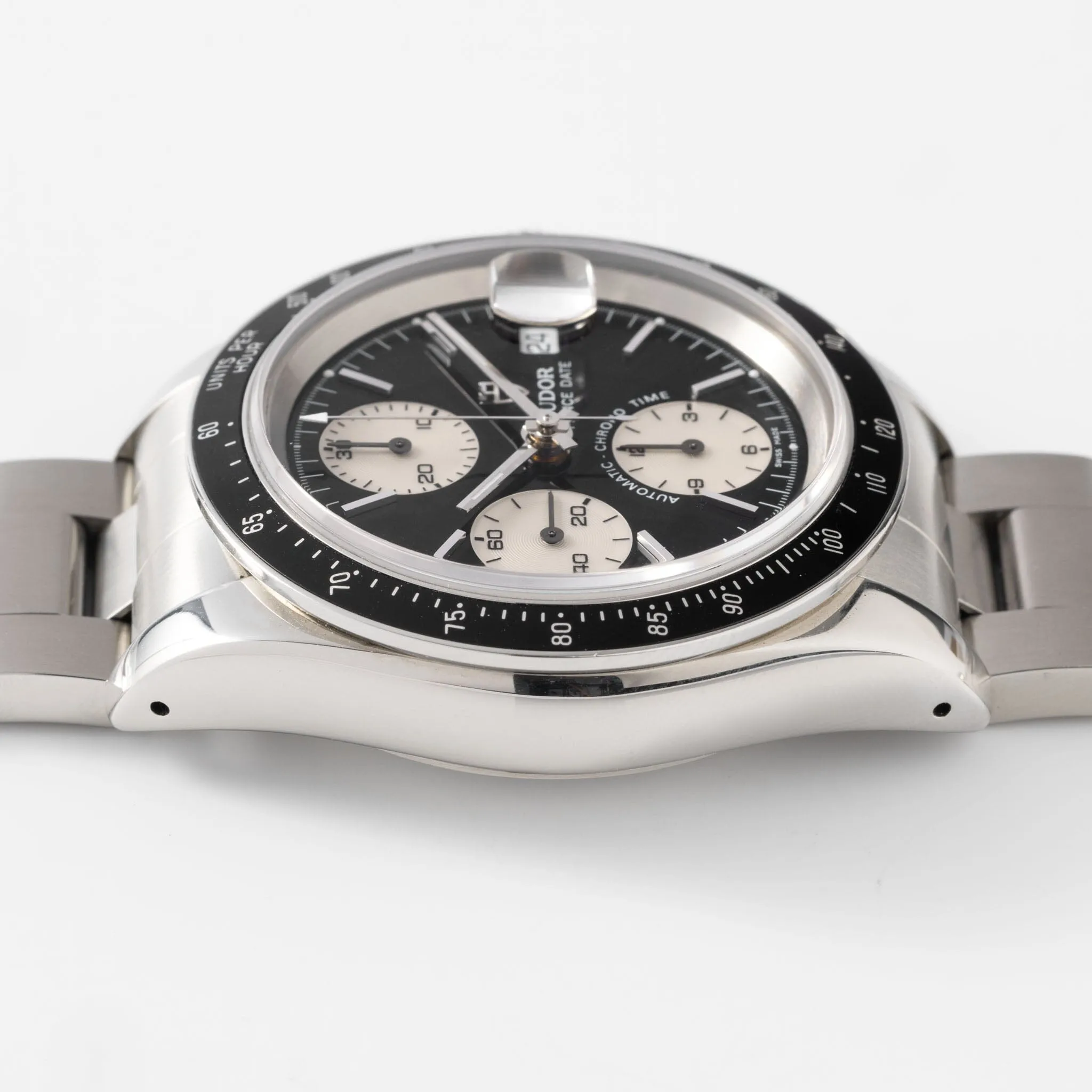 Tudor Prince Date Chronograph Black Dial 79260