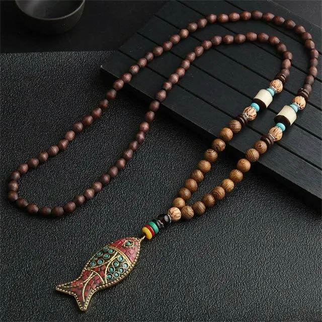 Unisex Handmade Beads Pendant