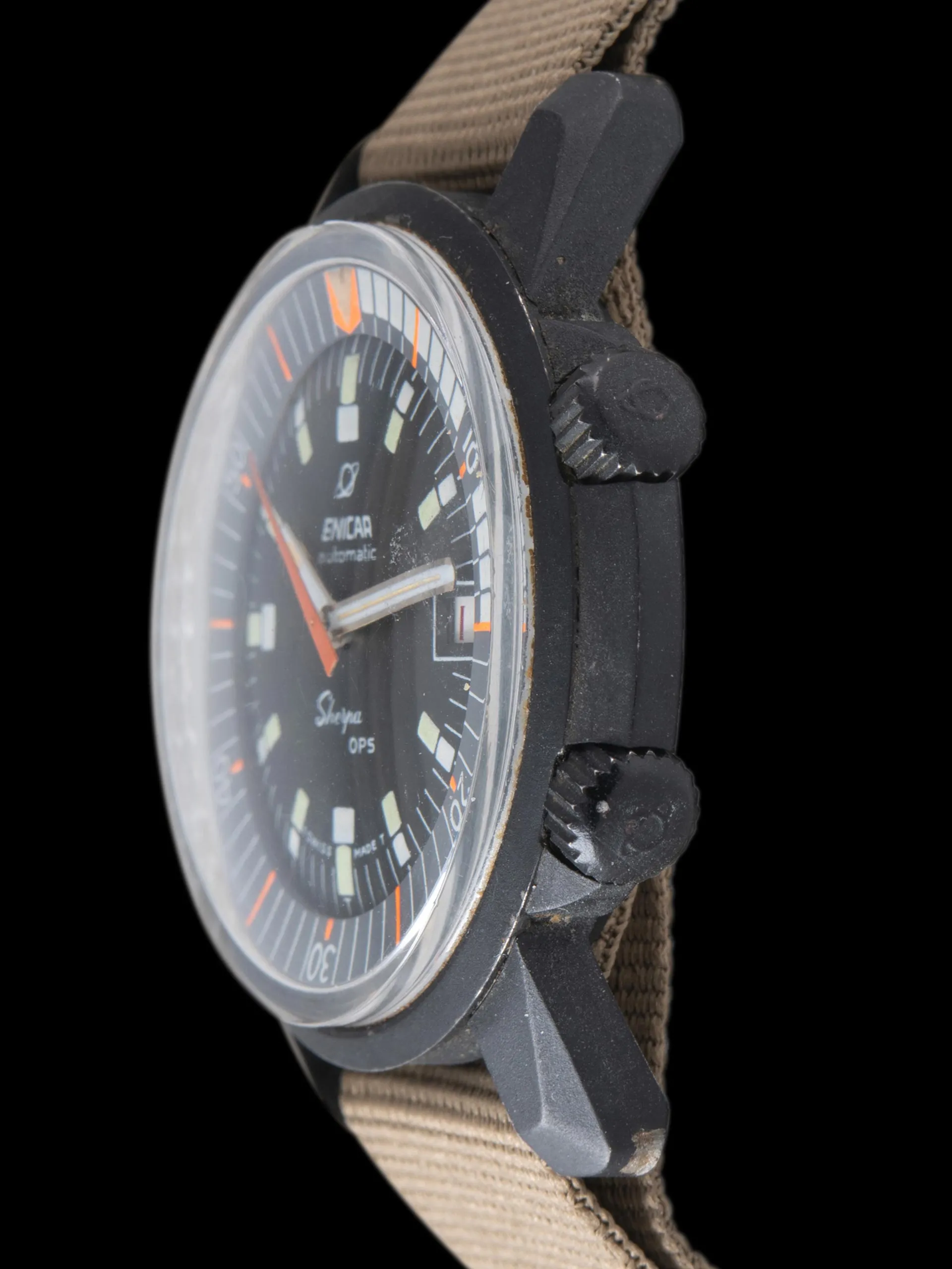 *Unpolished* 1960s Enicar Sherpa OPS (Ref. 144/35/03A)