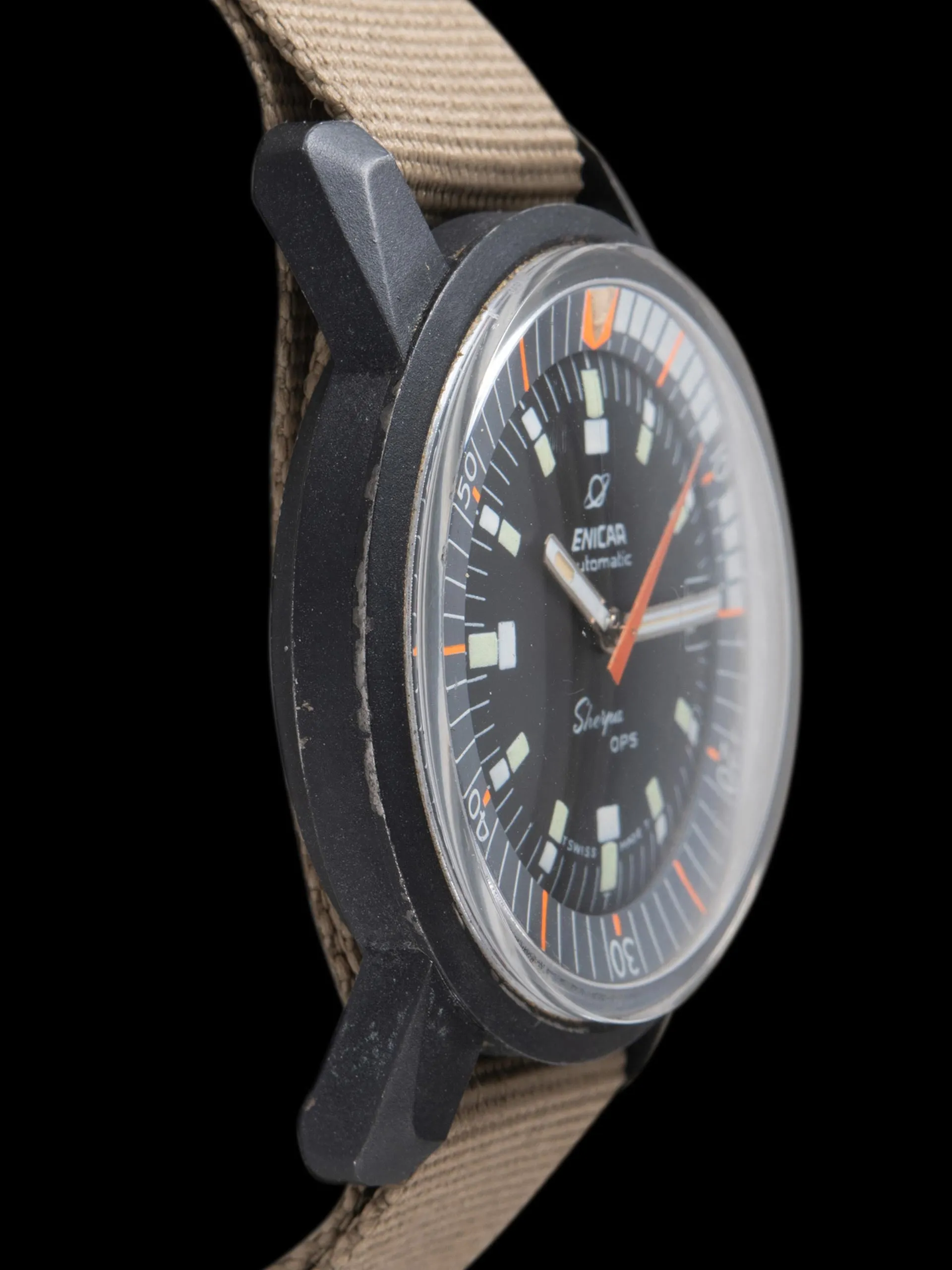 *Unpolished* 1960s Enicar Sherpa OPS (Ref. 144/35/03A)