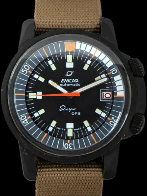 *Unpolished* 1960s Enicar Sherpa OPS (Ref. 144/35/03A)
