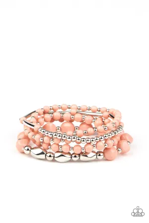 Vibrantly Vintage Pink Paparazzi Bracelet