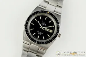 Vintage 1970' Omega Seamaster Cosmic Diver 2000 60m ref 166.137 Day Date Watch