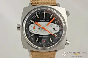Vintage BREITLING Chrono-Matic 2111 Calibre 11 Chronograph Automatic Panda Watch