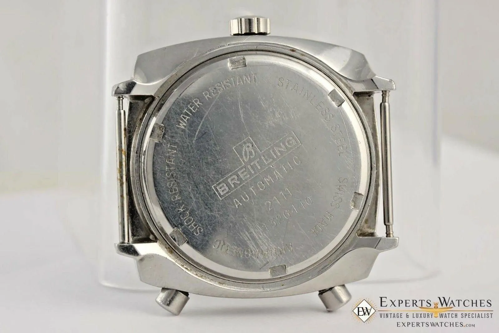 Vintage BREITLING Chrono-Matic 2111 Calibre 11 Chronograph Automatic Panda Watch