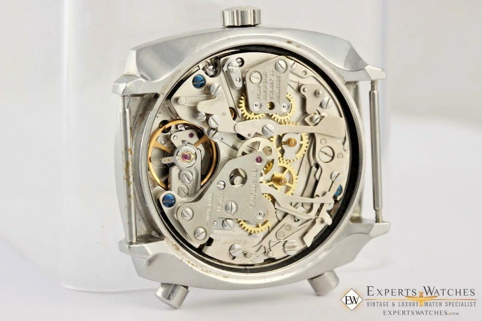 Vintage BREITLING Chrono-Matic 2111 Calibre 11 Chronograph Automatic Panda Watch