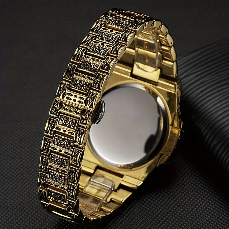 Vintage Bronze Mens Business Watch
