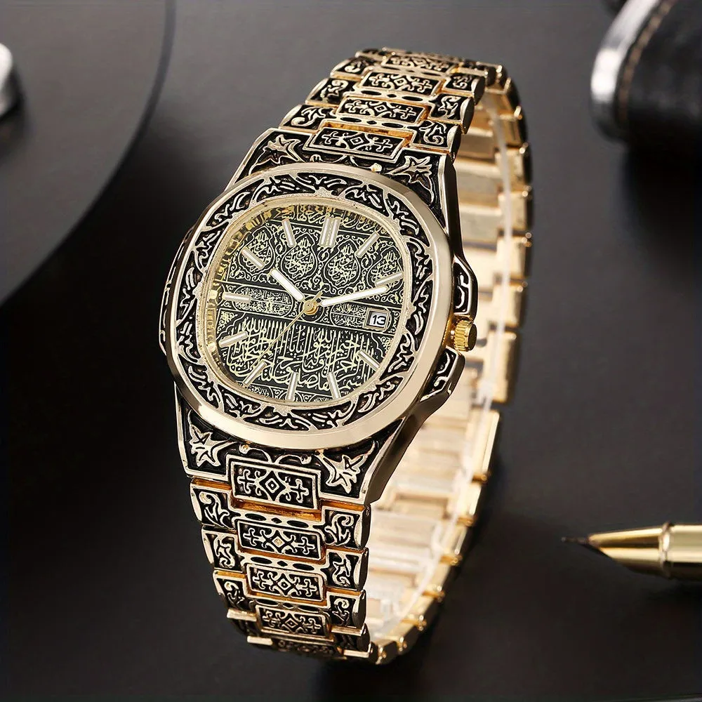 Vintage Bronze Mens Business Watch