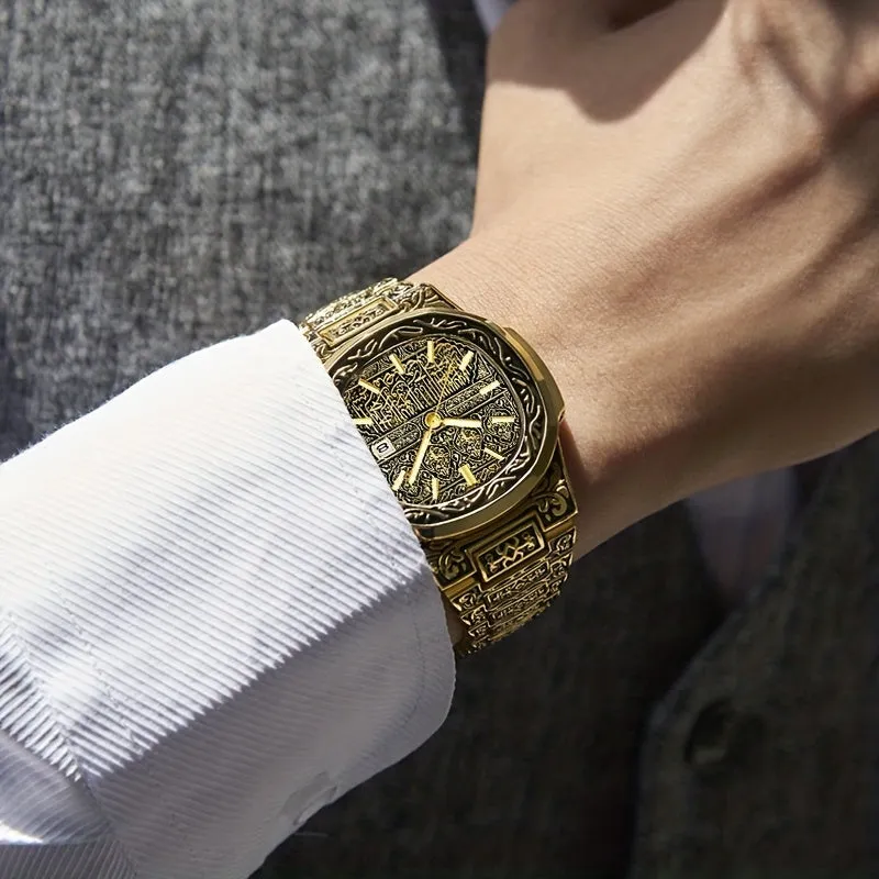 Vintage Bronze Mens Business Watch
