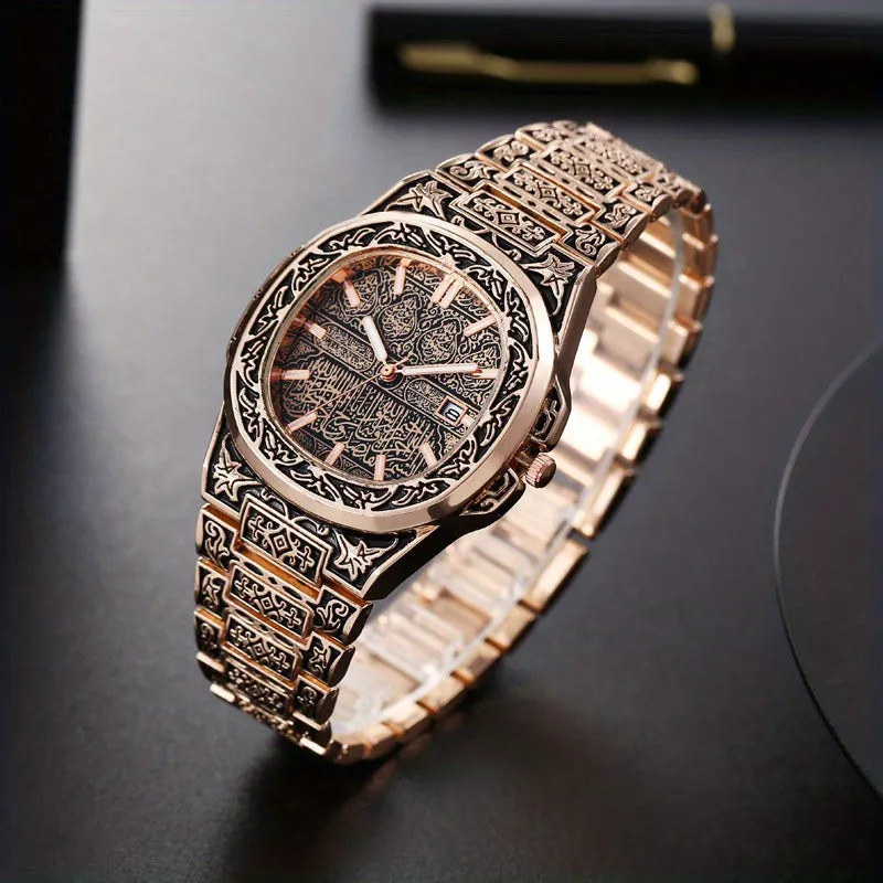 Vintage Bronze Mens Business Watch