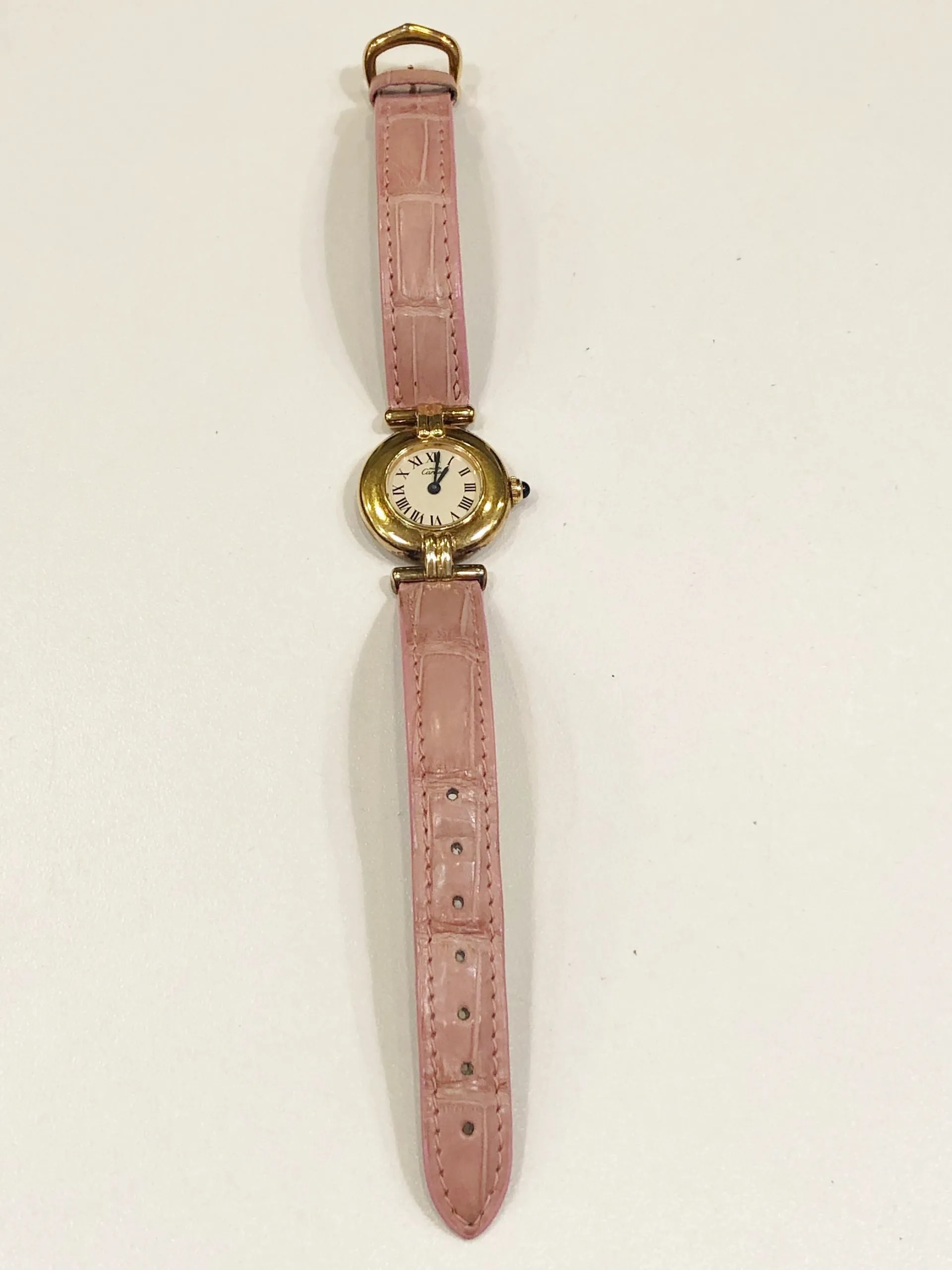 Vintage Cartier Must De Cartier Watch W/Two Straps