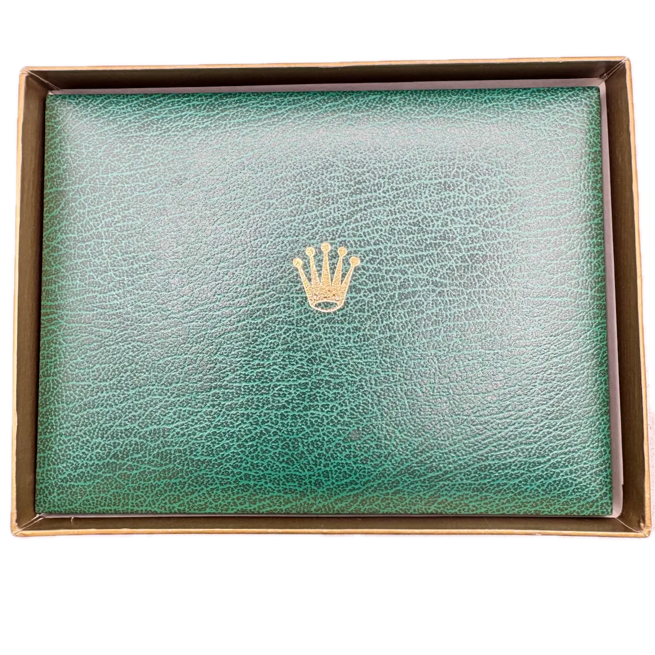 Vintage Rolex Bufkor Men's Wristwatch Box USA Leather & Feltw/ Cuff & Outer Box