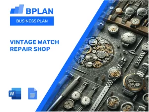 Vintage Watch Repair Shop Business Plan