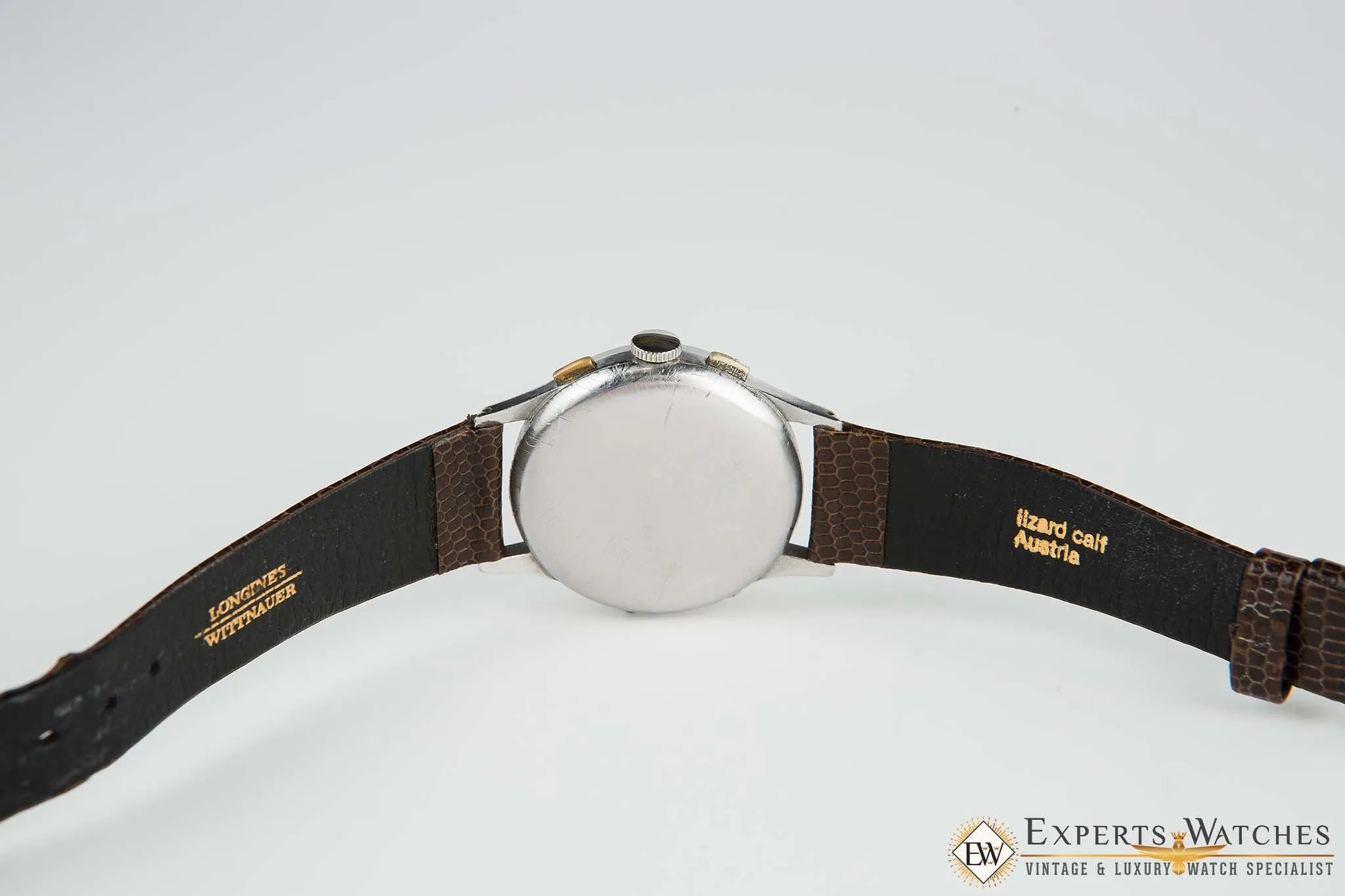 Vintage Wittnauer Tropical Valjoux 72C Triple Date Calendar Chronograph Watch