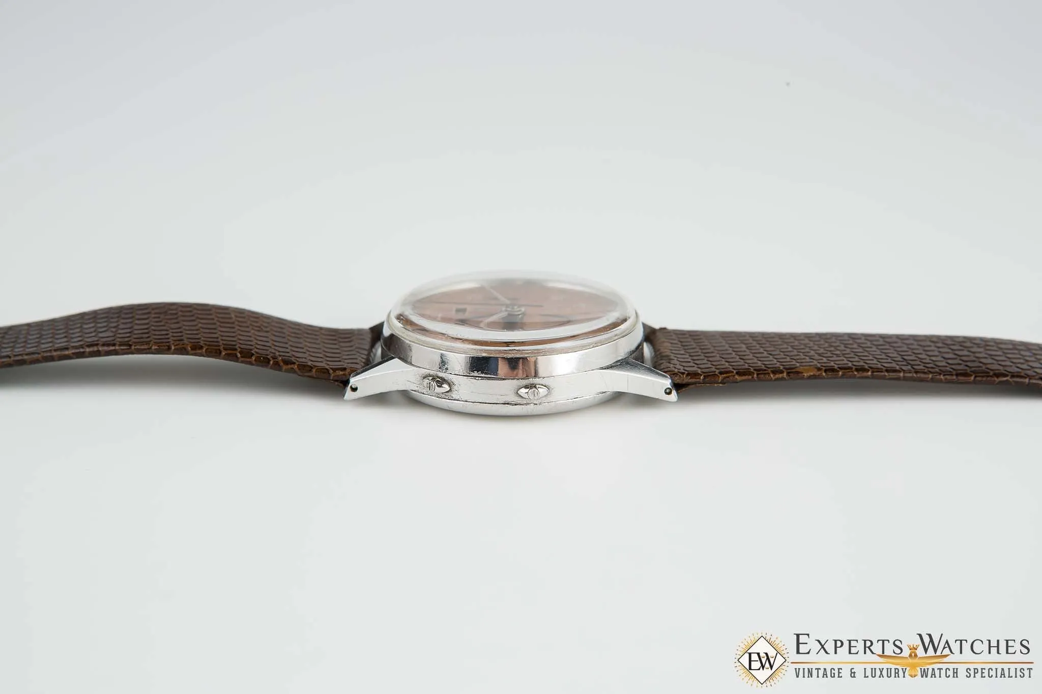 Vintage Wittnauer Tropical Valjoux 72C Triple Date Calendar Chronograph Watch
