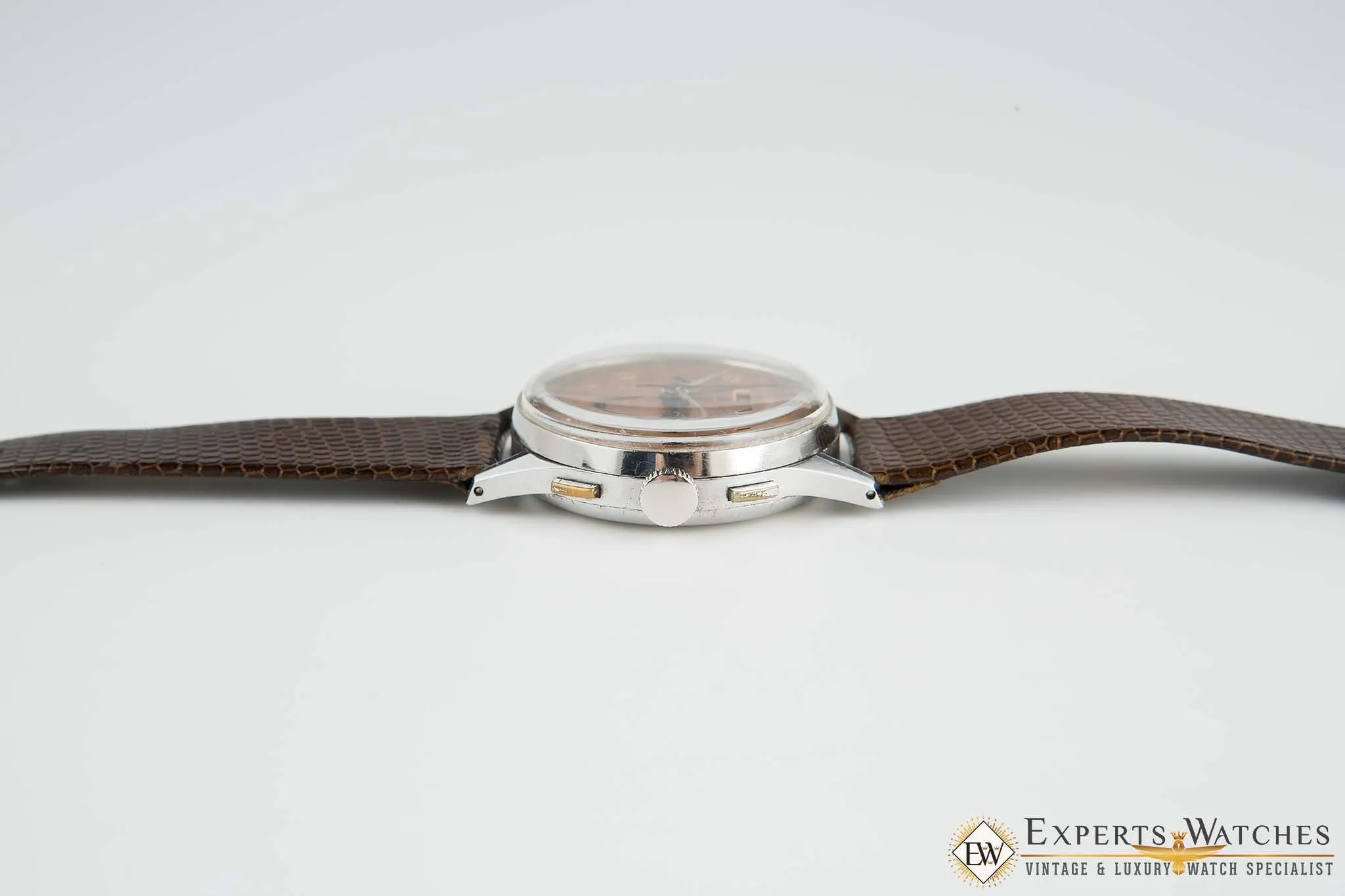 Vintage Wittnauer Tropical Valjoux 72C Triple Date Calendar Chronograph Watch