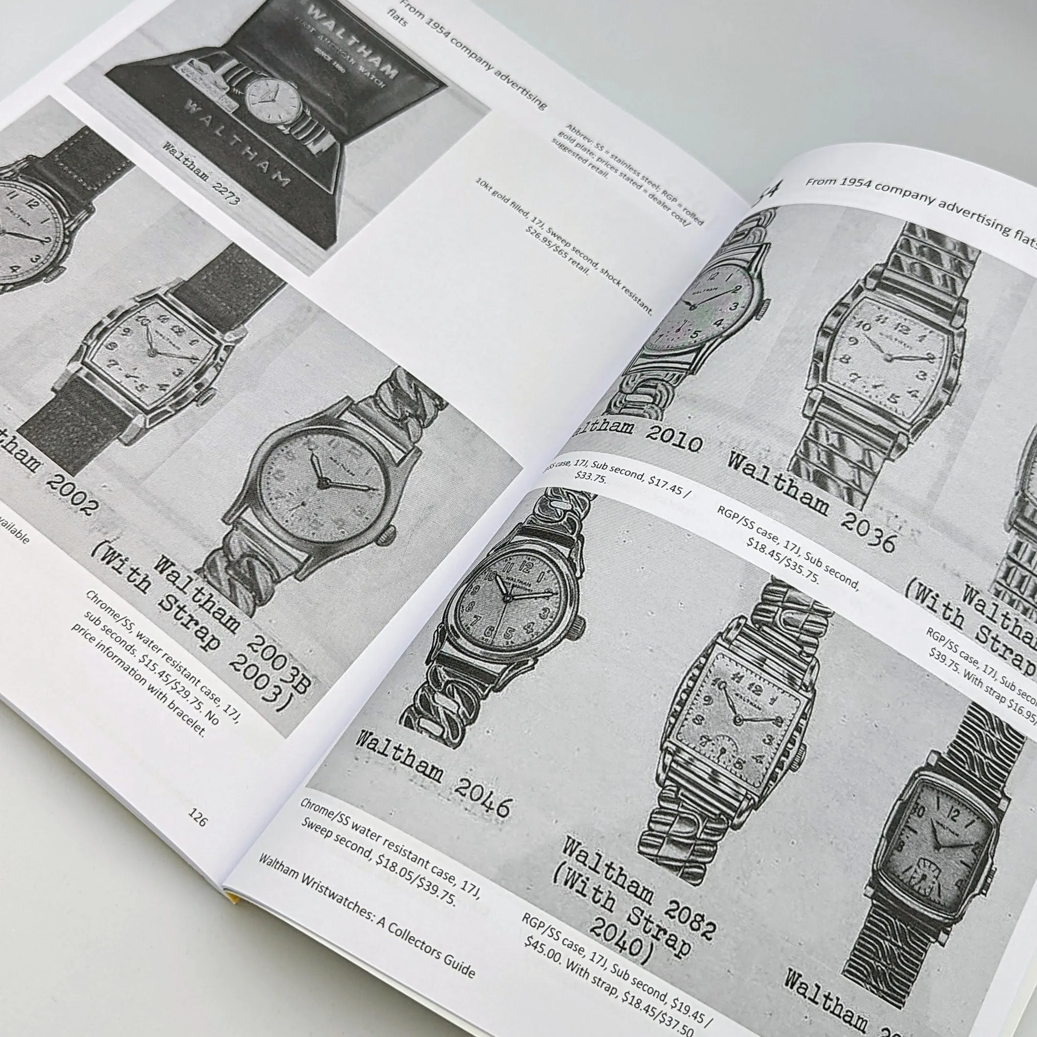Waltham Wristwatches: A Collectors Guide by Bruce Shawkey  650 Watches Pictured Book
