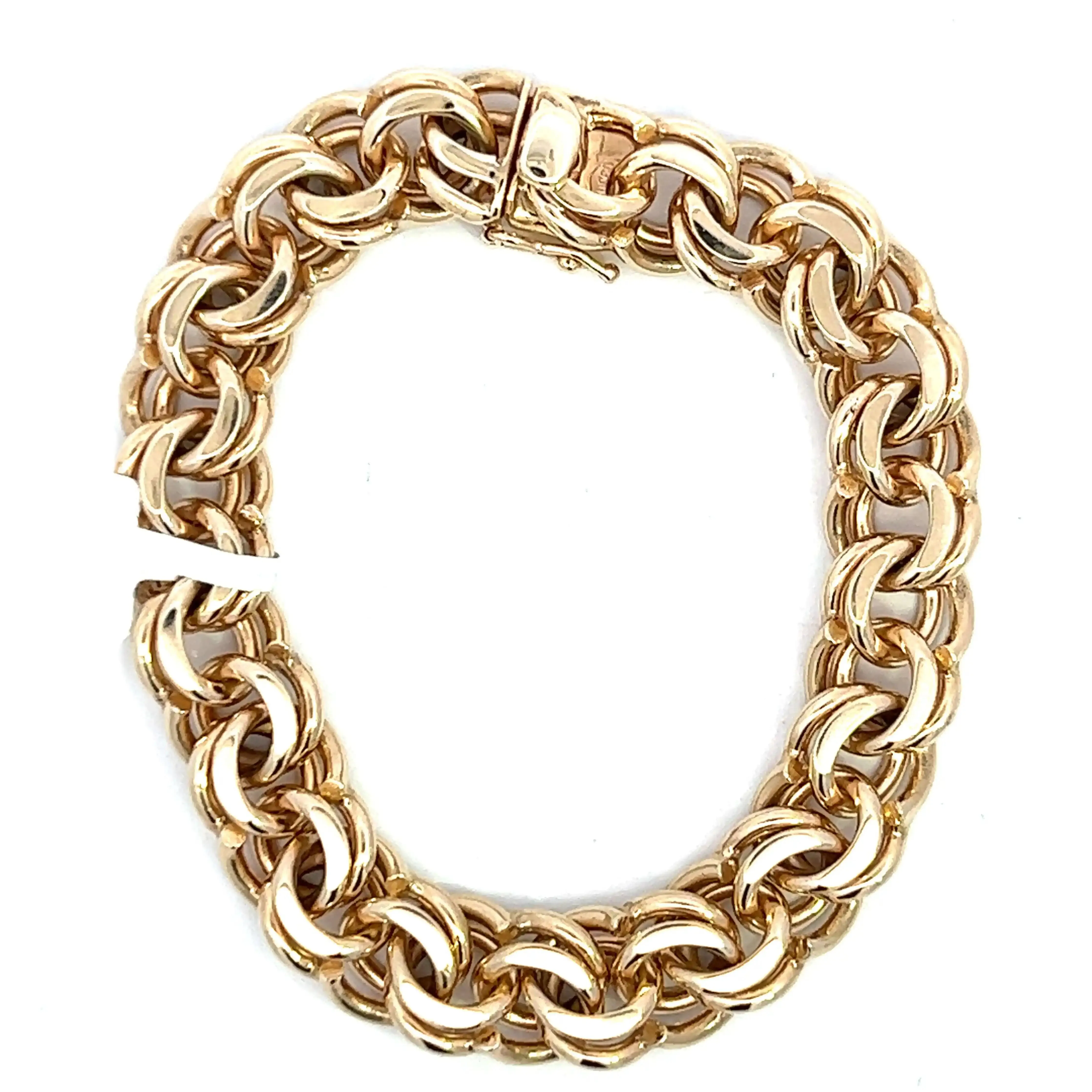W&H Estate Gold Charm Bracelet