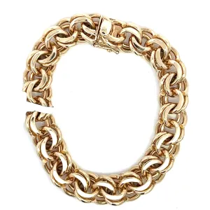 W&H Estate Gold Charm Bracelet
