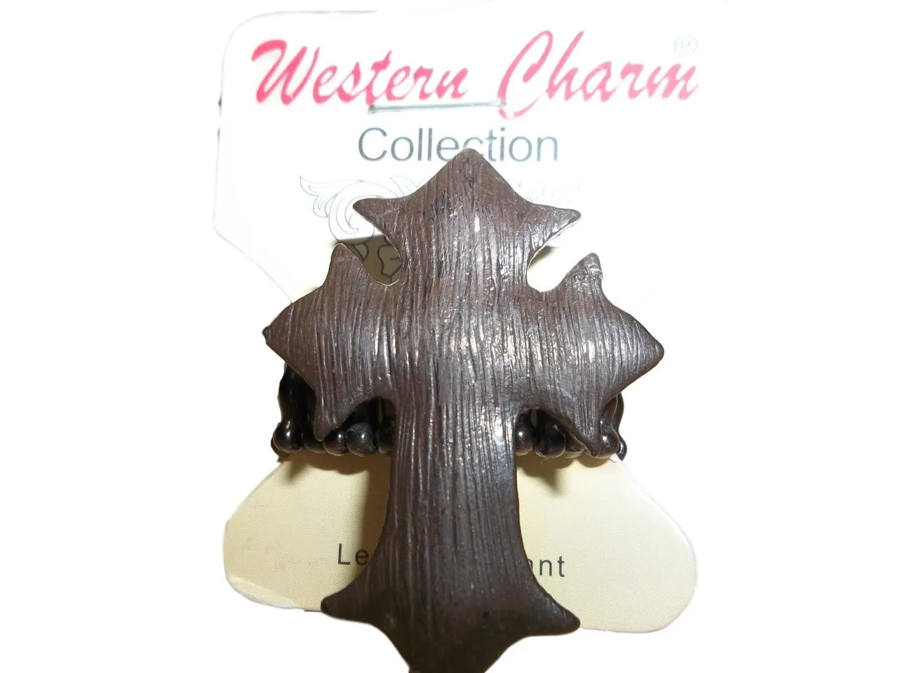 Western Charm Cross Ring