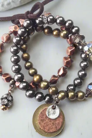 Whimsy Coin Bracelet Stack