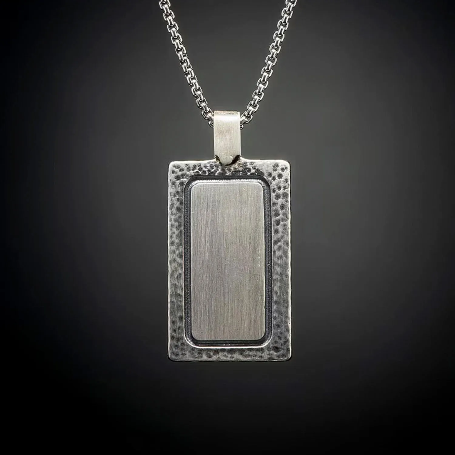 William Henry Labradorite Shift Sterling Silver Necklace - P44 LAB-22