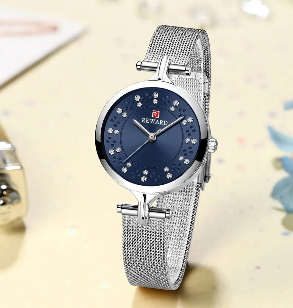 Women's Fashion Mesh Band Watch