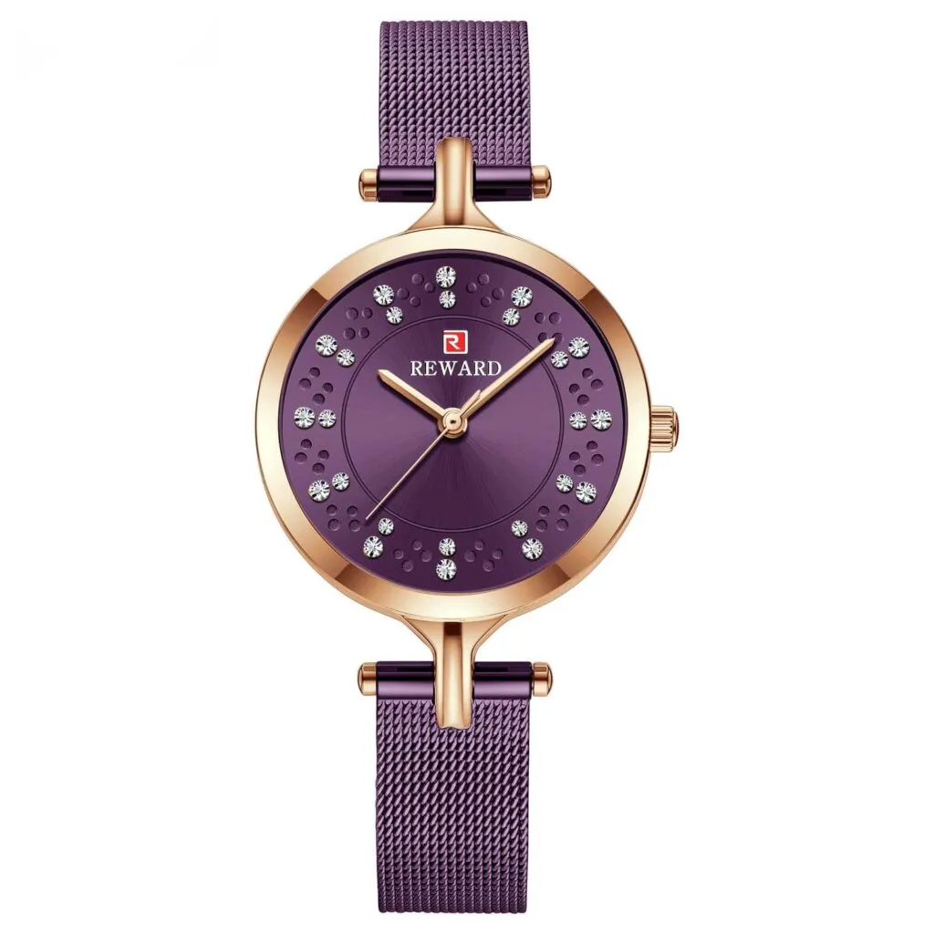 Women's Fashion Mesh Band Watch