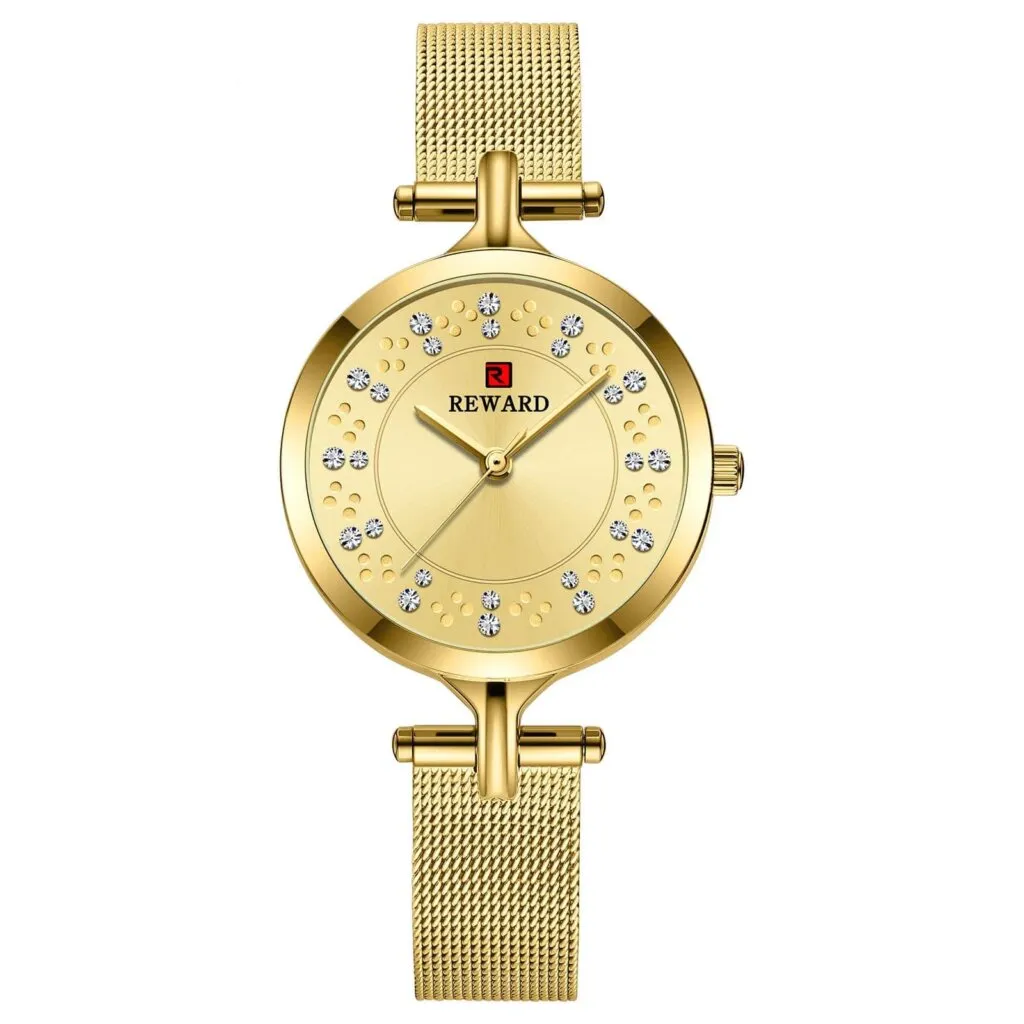 Women's Fashion Mesh Band Watch