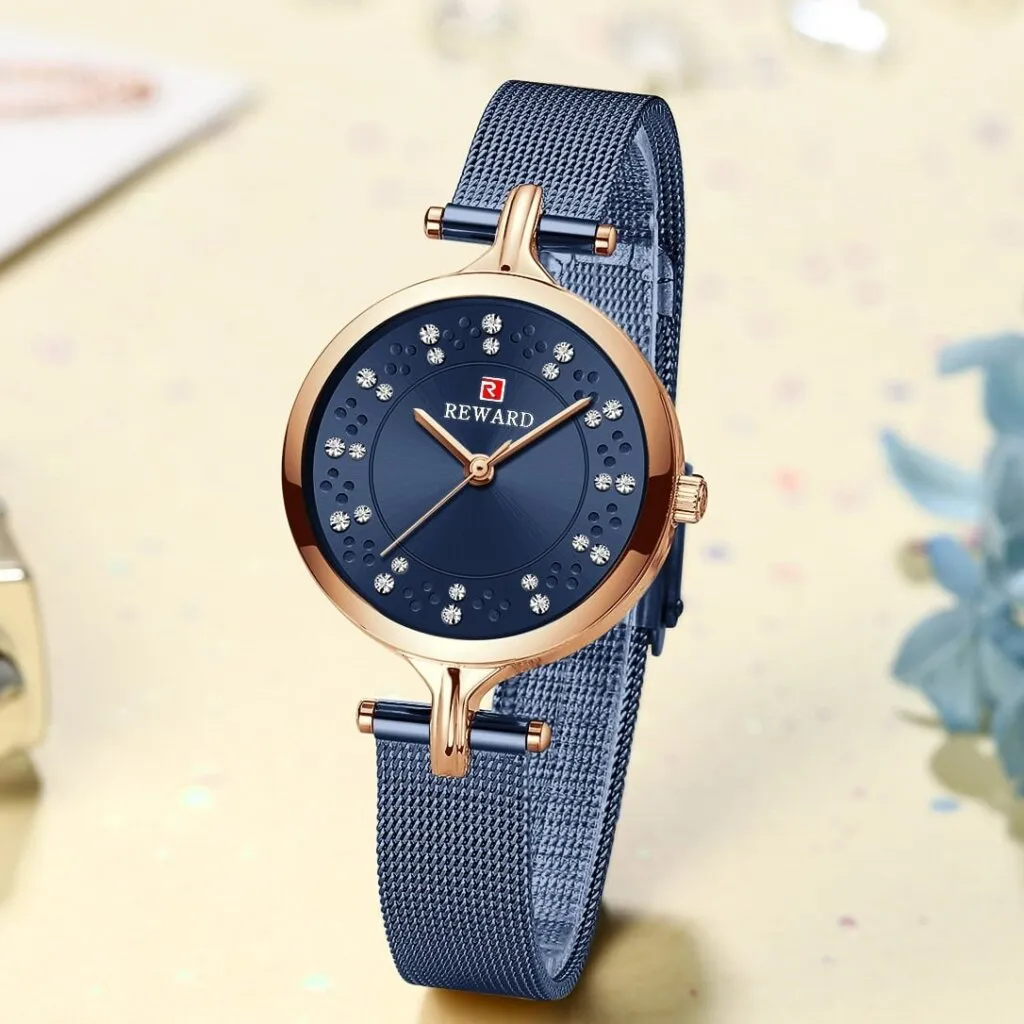 Women's Fashion Mesh Band Watch