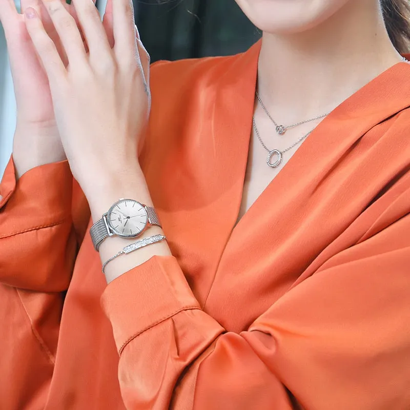 Women's Quartz Watch Gift Set