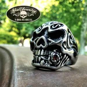 'You Could Be Mine' Big, Bold & Heavy Skull Ring (#007)