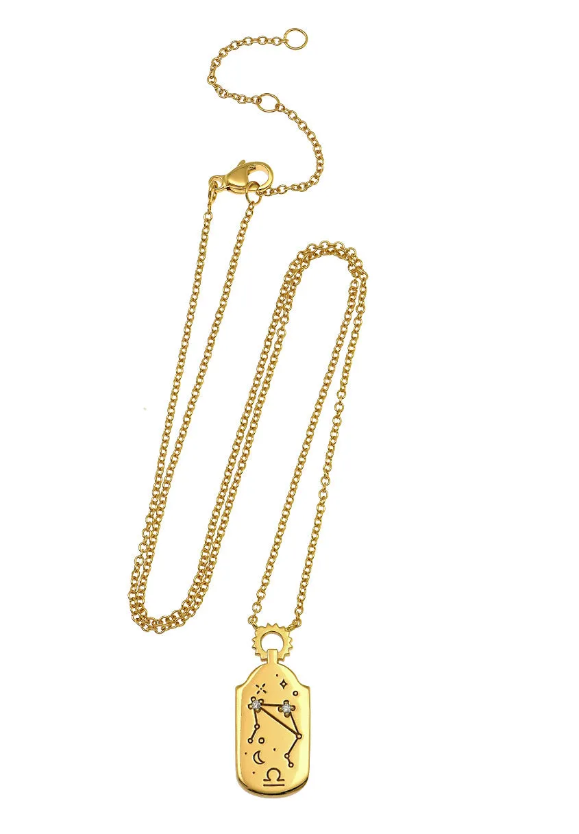 Zodiac Charm Necklace - Choose your sign