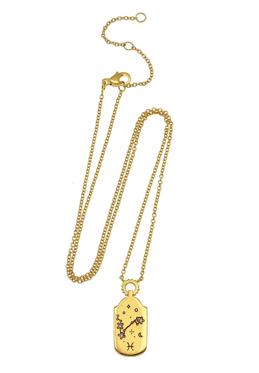 Zodiac Charm Necklace - Choose your sign