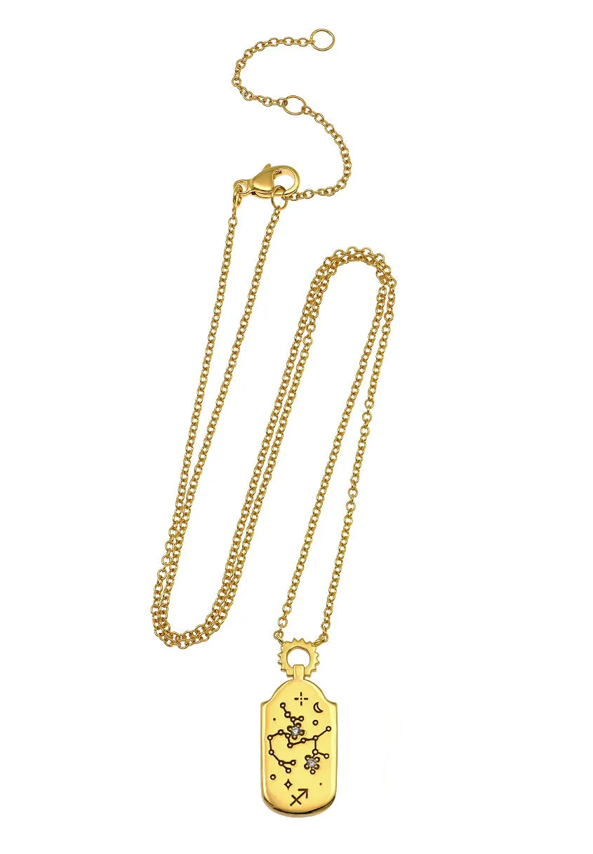 Zodiac Charm Necklace - Choose your sign
