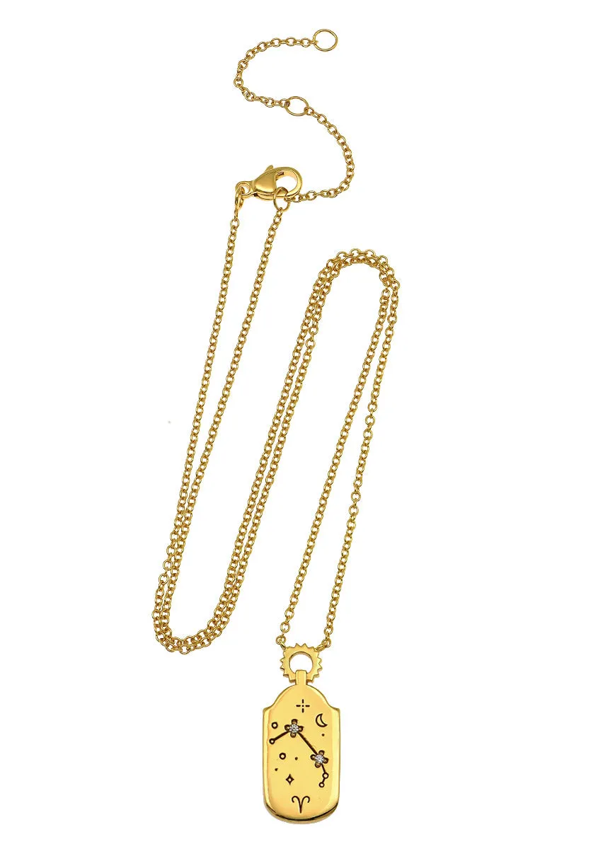 Zodiac Charm Necklace - Choose your sign